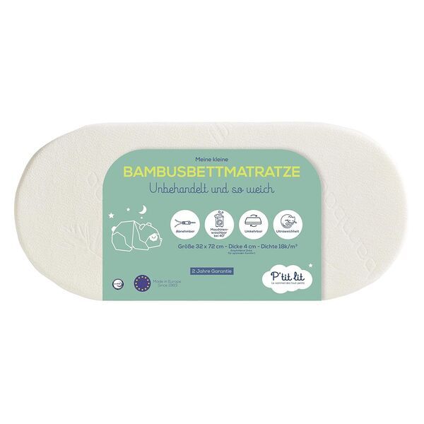 P'tit Lit Stubenwagenmatratze | white 1