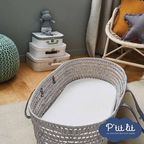 P'tit Lit Stubenwagenmatratze | white 2