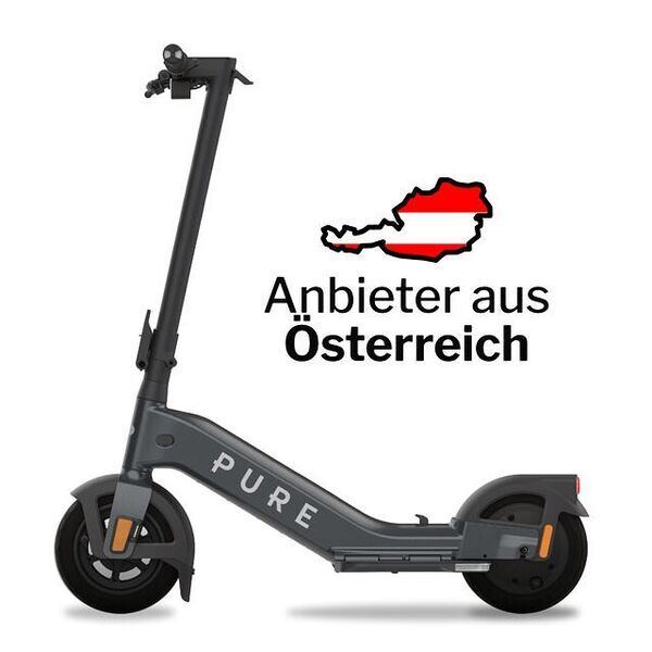 Pure Electric Scooter Advance+ | mercury grey 1