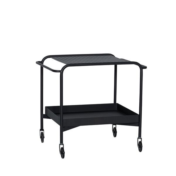 Push serving trolley black | black, image 1 of 4