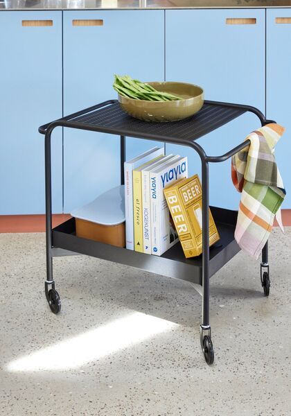 Push serving trolley black | black, image 2 of 4