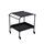 Push serving trolley black | black, thumbnail 3 of 4