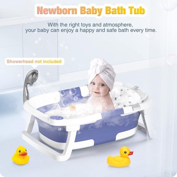 Rabb 1st Faltbare Babybadewanne | blue 2