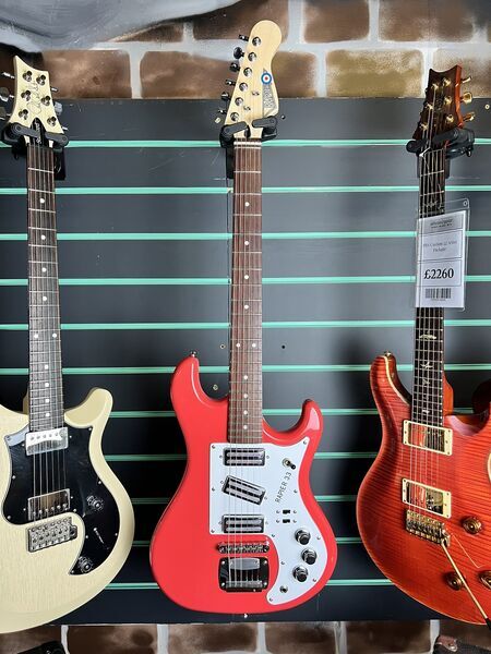 Rapier 33 Fiesta Red 3 Pickup Electric Guitar | Fiesta Red, image 2 of 5