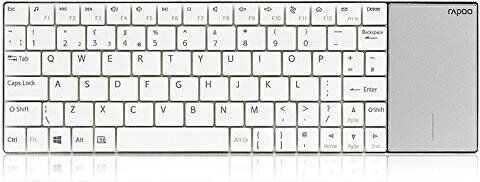 Rapoo E2710 bezvadu | balts | DE 1