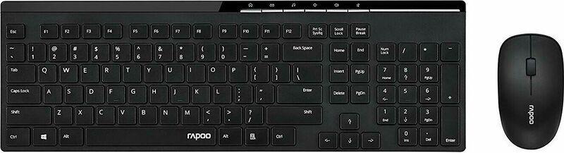 Rapoo X8100 Wireless | schwarz | DE 1