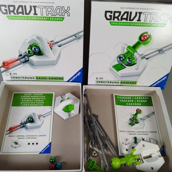 Ravensburger Bundle GraviTrax Set von 3 Vulkan, Gauß-Kanone, Kaskade Erweiterungene | mehrfarbig, image 4 of 5