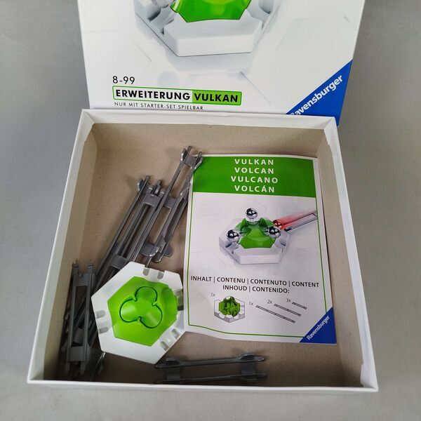 Ravensburger Bundle GraviTrax Set von 3 Vulkan, Gauß-Kanone, Kaskade Erweiterungene | mehrfarbig, image 5 of 5