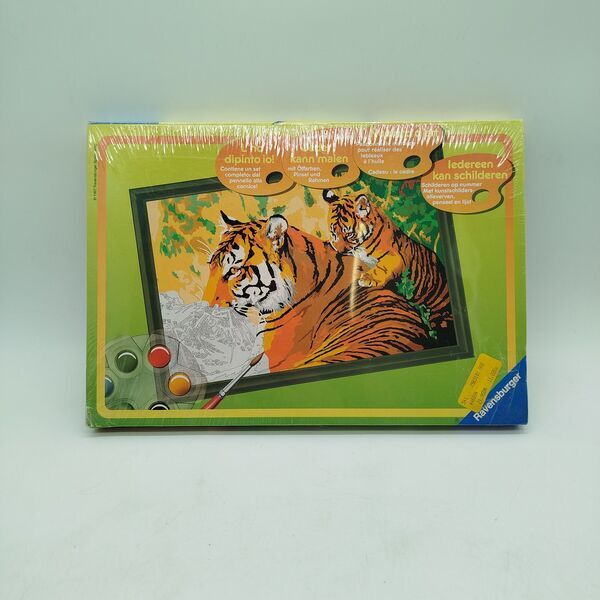 Ravensburger Bundle Malen nach Zahlen 28859 28862 Set von 2 Löwe & Tiger Bildere | mehrfarbig, image 2 of 3