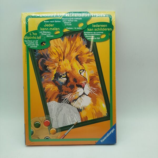 Ravensburger Bundle Malen nach Zahlen 28859 28862 Set von 2 Löwe & Tiger Bildere | mehrfarbig, image 3 of 3