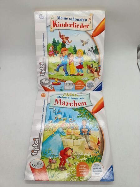 Ravensburger Bundle Tiptoi Children's Songs & Fairy Tales Set of 2 Books | multicoloured, image 1 of 4