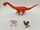 Ravensburger Bundle tiptoi Set von 3 Tierfiguren Kalb Brachiosaurus Hahne | mehrfarbig, thumbnail 1 of 4