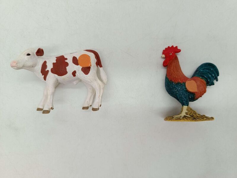 Ravensburger Bundle tiptoi Set von 3 Tierfiguren Kalb Brachiosaurus Hahne | mehrfarbig, image 4 of 4