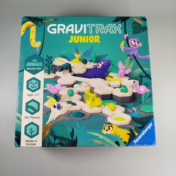 Ravensburger GraviTrax Junior Starter-Set Dschungel | mehrfarbig 1
