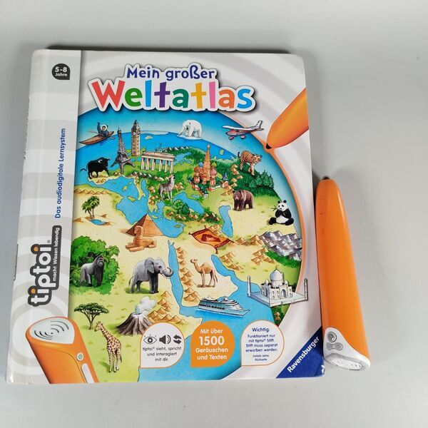 Ravensburger Lernbuch - Tiptoi Mein großer Weltatlas | multicolored 1