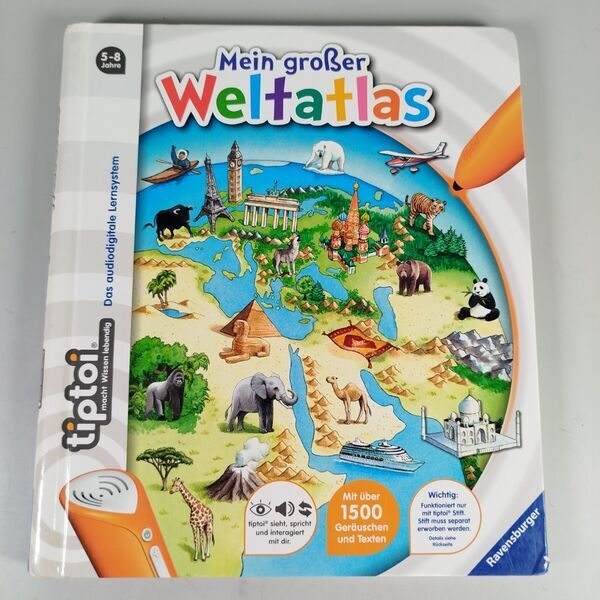 Ravensburger Lernbuch - Tiptoi Mein großer Weltatlas | multicolored 2