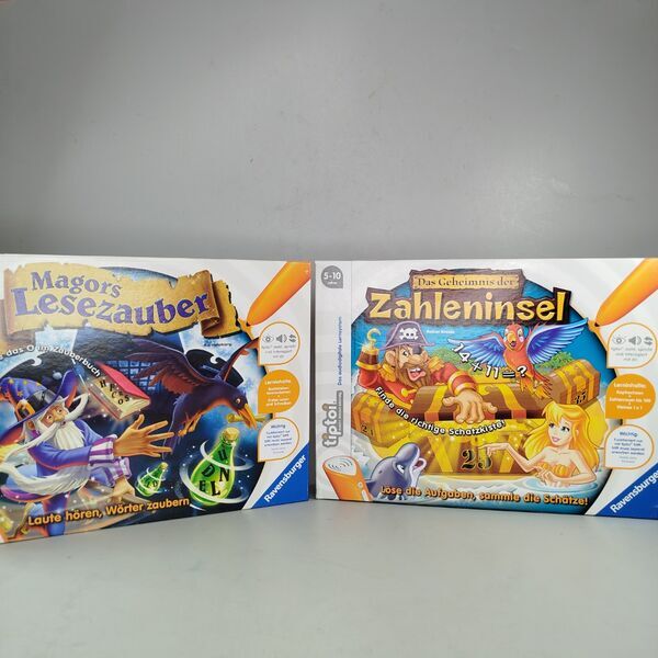Ravensburger Lernspielset - Magors Lesezauber & Zahleninsel | mehrfarbig 1