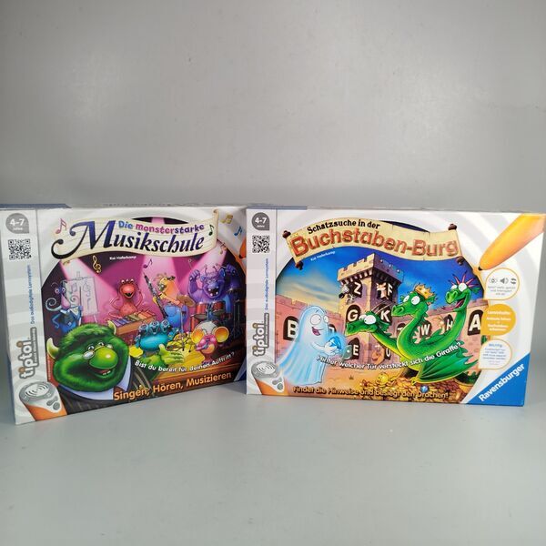 Ravensburger Tiptoi Lernspiel Musikschule & Buchstaben-Burg | multicolored 1