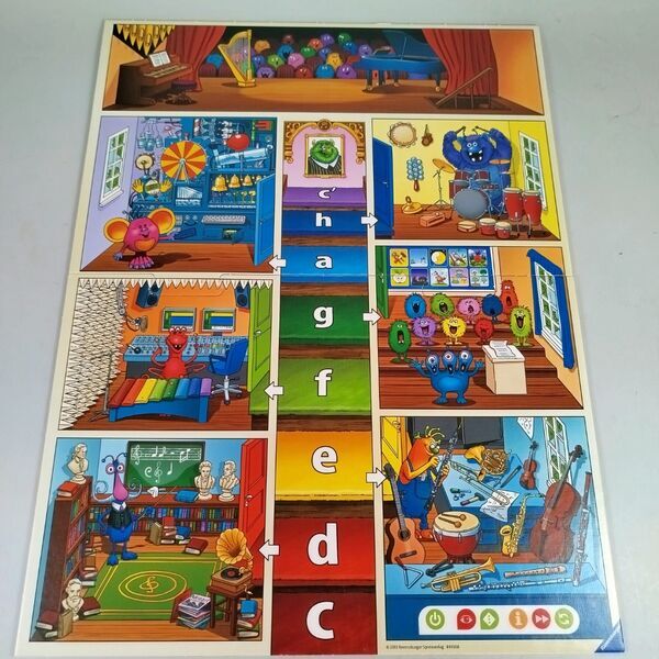 Ravensburger Tiptoi Lernspiel Musikschule & Buchstaben-Burg | multicolored 4