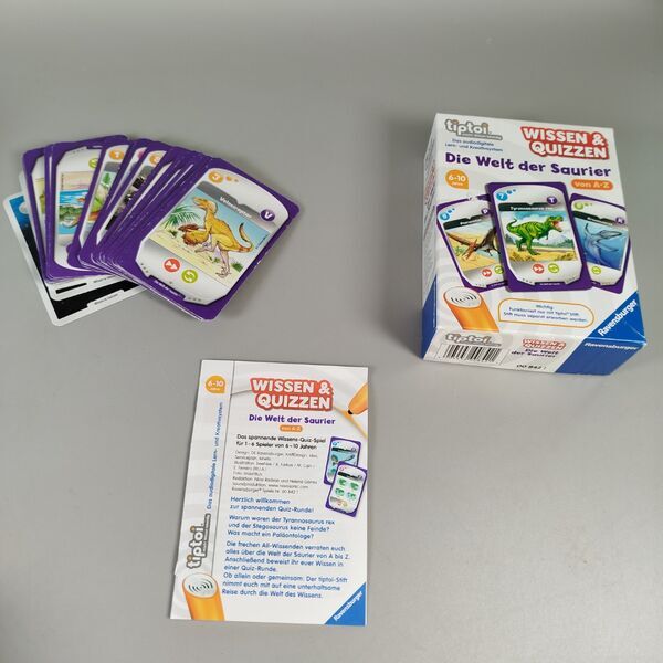 Ravensburger Tiptoi Dinosaurier Quiz, Lernspiel | mehrfarbig 3