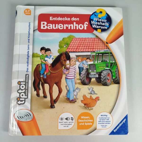 Ravensburger Tiptoi Lernspiel Set - Dein Körper, Feuerwehr, Bauernhof | multicolored 2