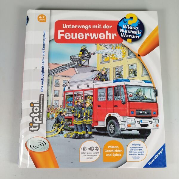 Ravensburger Tiptoi Lernspiel Set - Dein Körper, Feuerwehr, Bauernhof | mehrfarbig 3