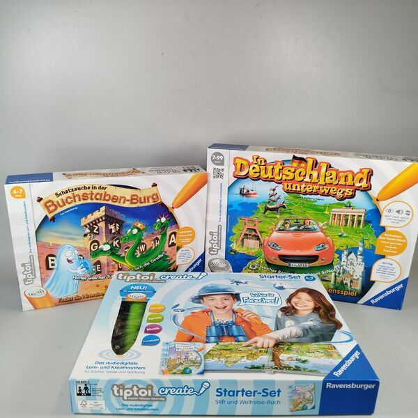 Ravensburger Tiptoi Lernspiel-Konvolut – Wörterwelt | multicolored 1