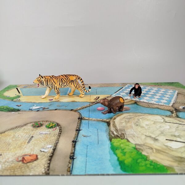 Ravensburger Tiptoi Spielwelt-Bundle: Zoo & Serengeti Tier-Set | multicolored 3