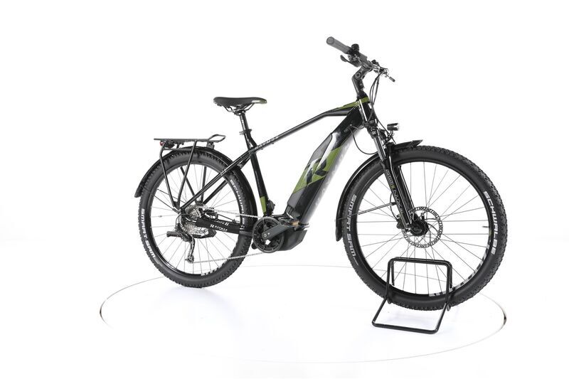 Raymon CrossRay E 4.0 (2021) | Diamond | black/green/grey | 27.5" | M | 52 cm | 500 - 1000 km 2
