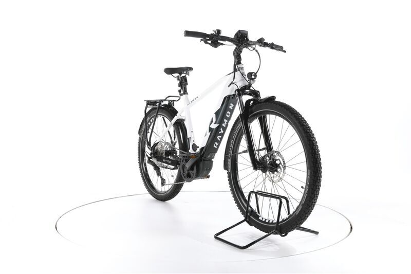 Raymon CrossRay E 8.0 (2021) | Diamant | weiß | 27.5" | 52 cm | 500 -3000 km 4