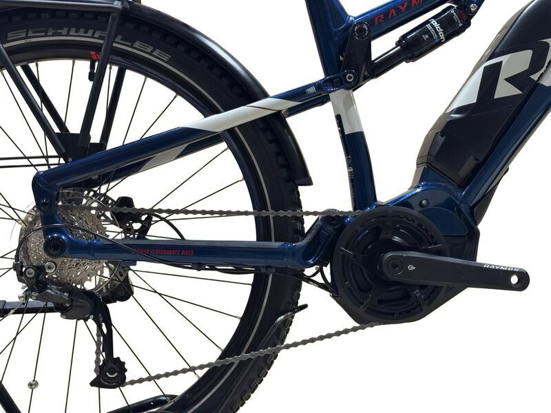 Raymon CrossRay FS E 4.0 | blue | 27.5" | 48 cm | 500 - 3000 km, image 2 of 4