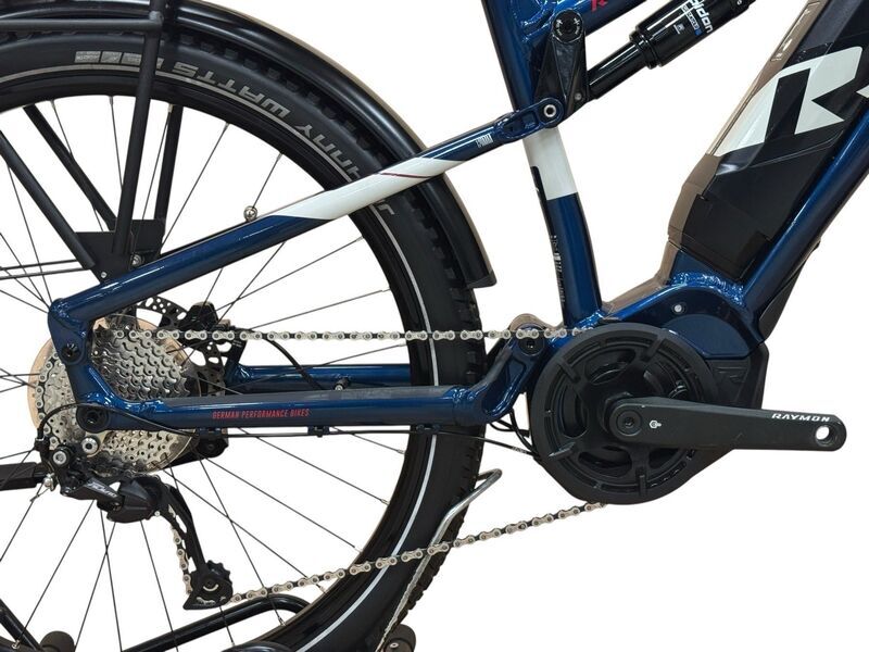 Raymon CrossRay FS E 4.0 2022 | blue | 27.5" | 48 cm | 500 - 3000 km 2