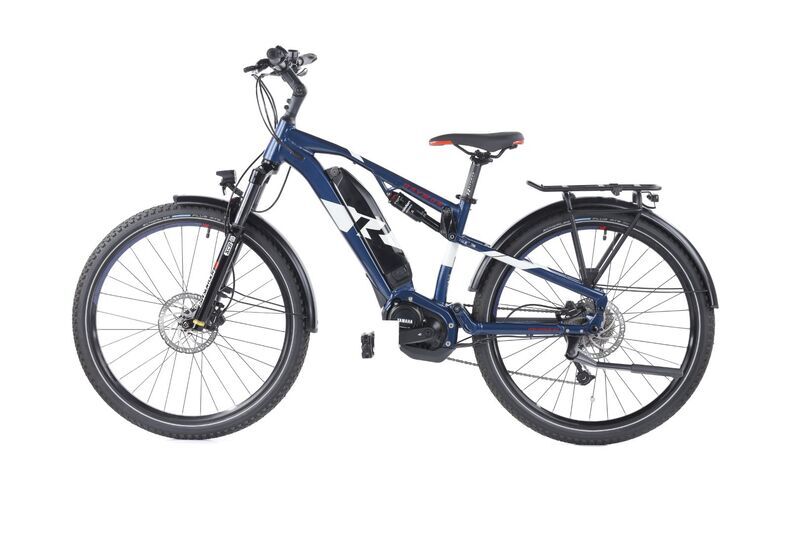 Raymon CrossRay FS E 4.0 (2022) | Diamant | blau | 29" | 48 cm | M | 100 - 500 km 4