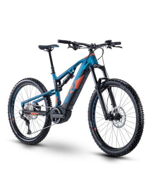 Raymon FullRay E-Seven 7.0 (2021) | Diamant | Blau/Orange | 27.5" | 44 cm | 2000 - 3000 km 1