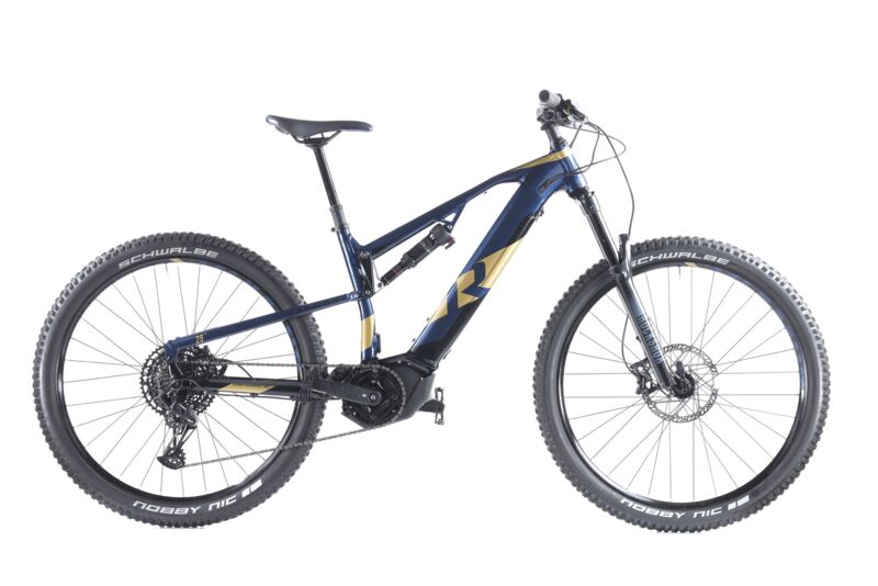 Raymon FullRay E-Nine 8.0 (2021) | Diamant | blau/gold | 44 cm | 500 - 1000 km 1