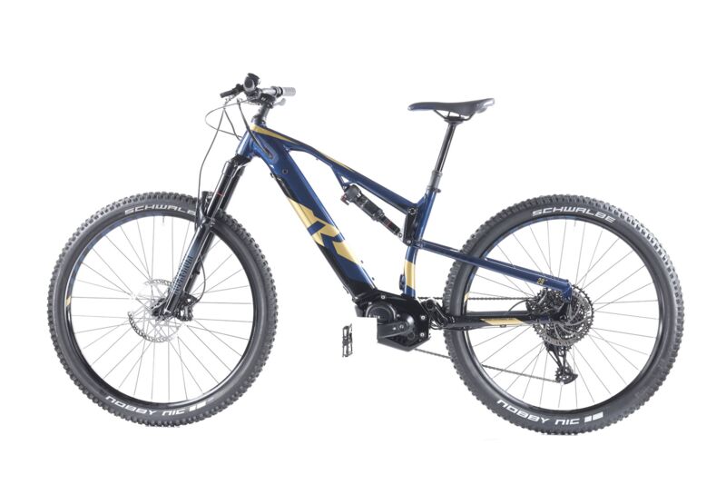 Raymon FullRay E-Nine 8.0 (2021) | Diamant | blau/gold | 44 cm | 500 - 1000 km 2