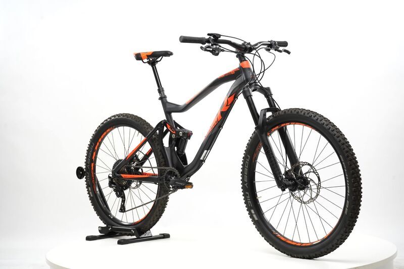 Raymon Seven TrailRay 8.0 (2019) | Diamant | black/black glossy/red glossy | 27.5" | 46 cm 3