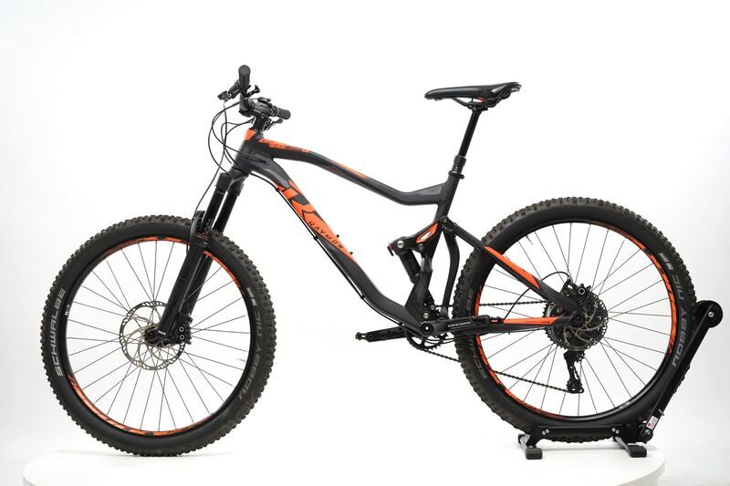 Raymon Seven TrailRay 8.0 (2019) | Diamant | black/black glossy/red glossy | 27.5" | 46 cm 4