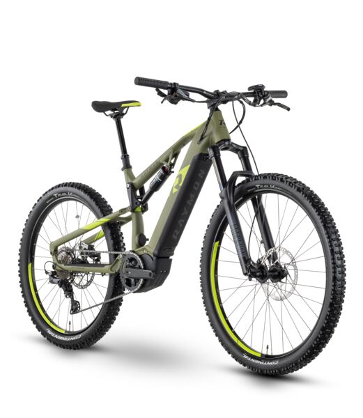 Raymon TrailRay 140E 7.0 (2021) | Diamond | armor/lime/black matte | 29/27.5" | 48 cm | 100 - 500 km 1