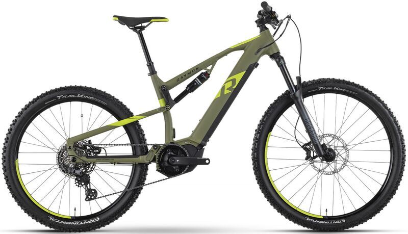 Raymon TrailRay 140E 7.0 (2021) | Diamond | armor/lime/black matte | 29/27.5" | 48 cm | 100 - 500 km 2