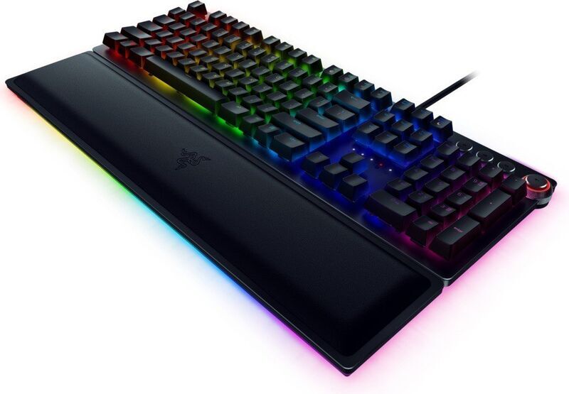 Razer Huntsman Elite | Razer Clicky Optical PURPLE | zwart | DE 2