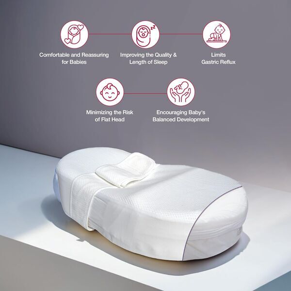 Red Castle Cocoonababy Schlafpositionierer | white 3