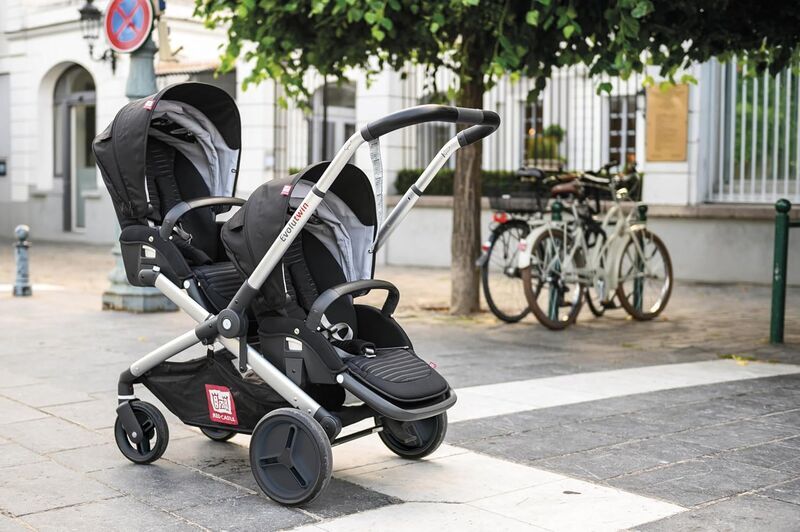 Red Castle Evolutwin Geschwisterwagen | svart 3