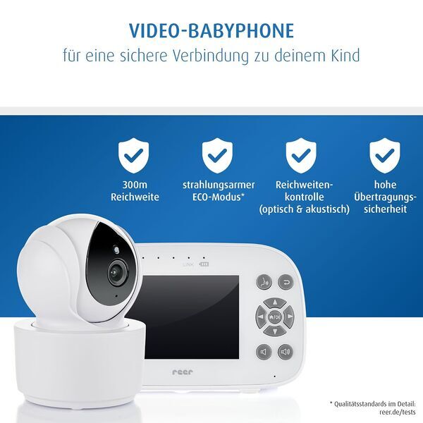 Reer BabyCam XL Move | white, image 3 of 3