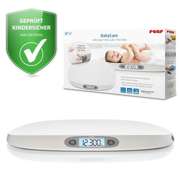 Reer BabyCare Babywaage | white 1