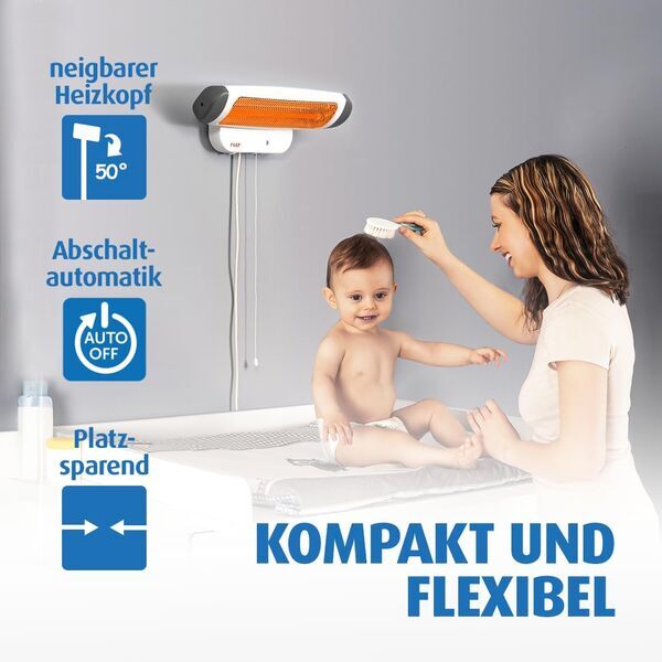 Reer FeelWell Wickeltischstrahler | white 3