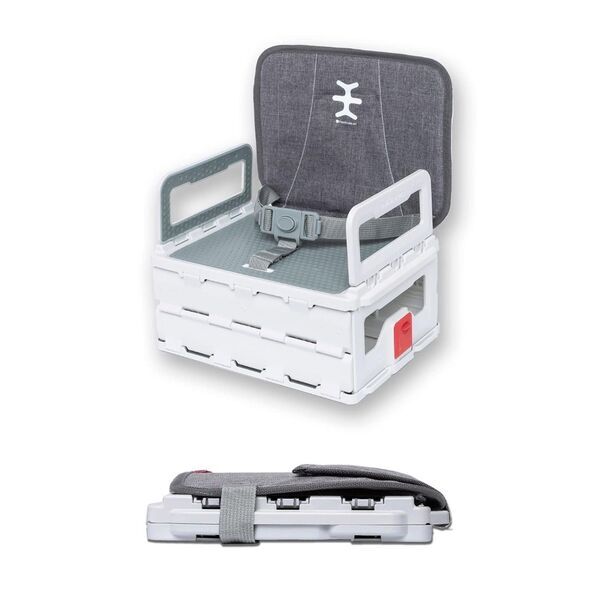Reer/Nikidom Mobiler faltbarer Booster Sitz | grau 1