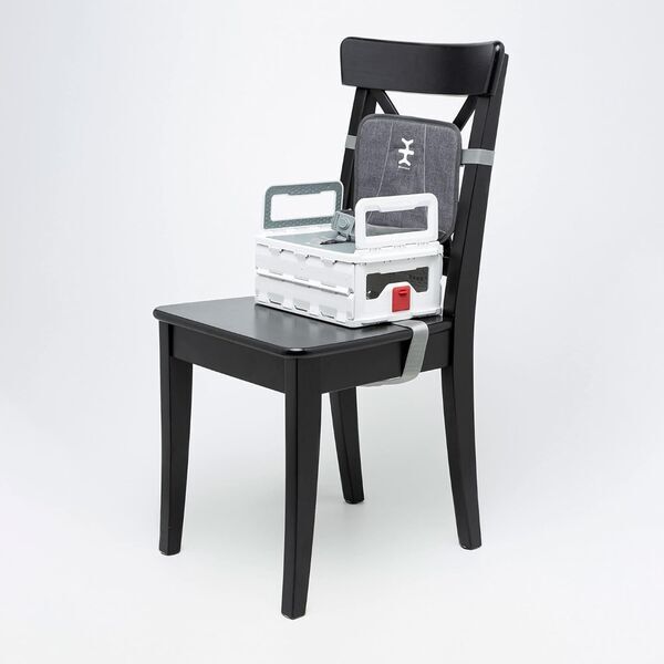 Reer/Nikidom Mobiler faltbarer Booster Sitz | grau 2