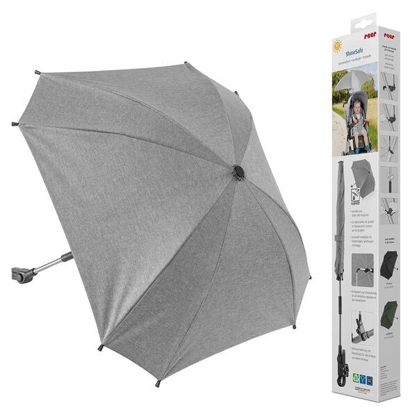 reer ShineSafe stroller-sunshade UPF 80+ | grey, image 1 of 3