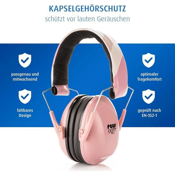 Reer SilentGuard Gehörschutz | pink 3